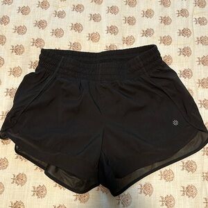 ATHLETA MESH RACER RUN 4” SHORTS